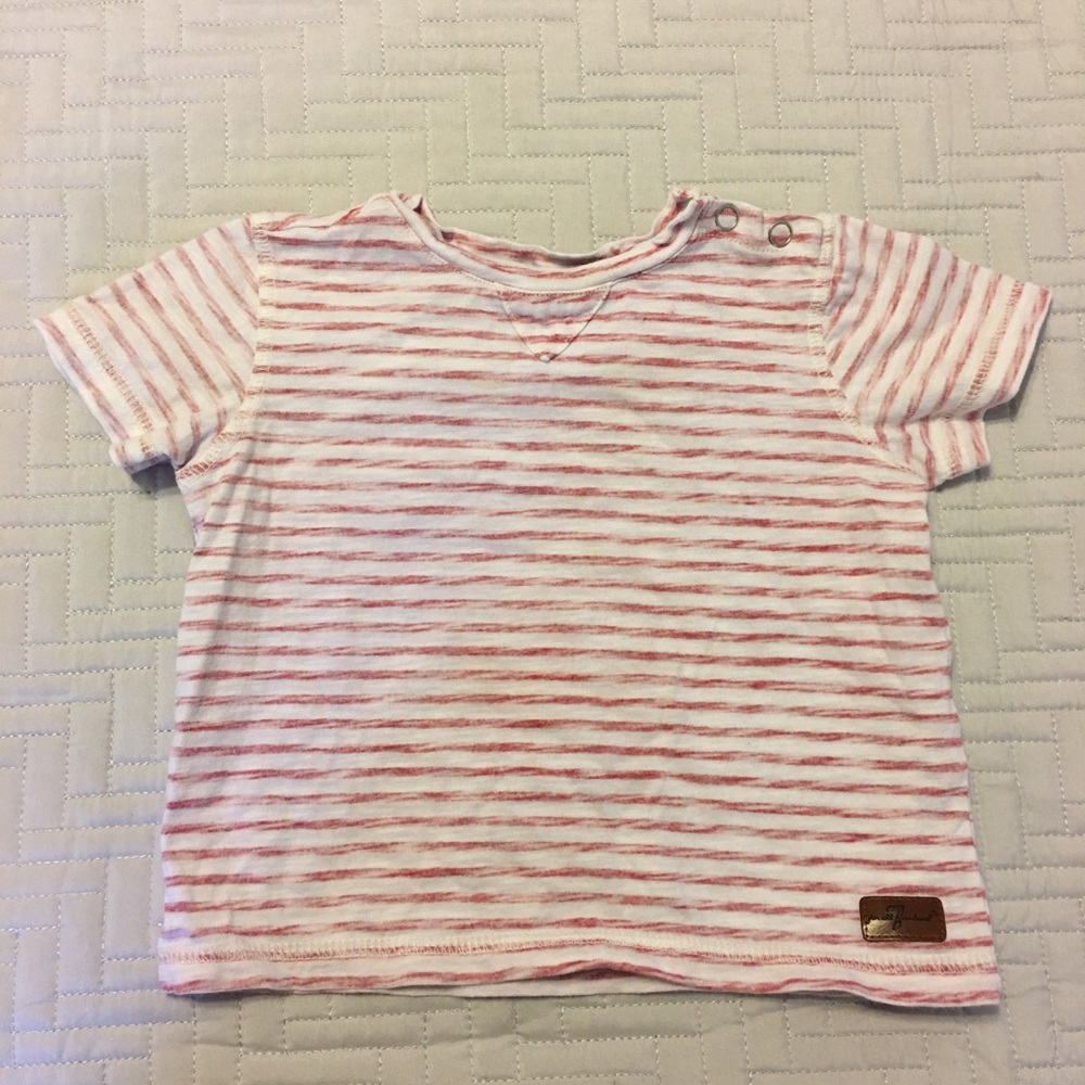 7 For All Mankind Striped Tee